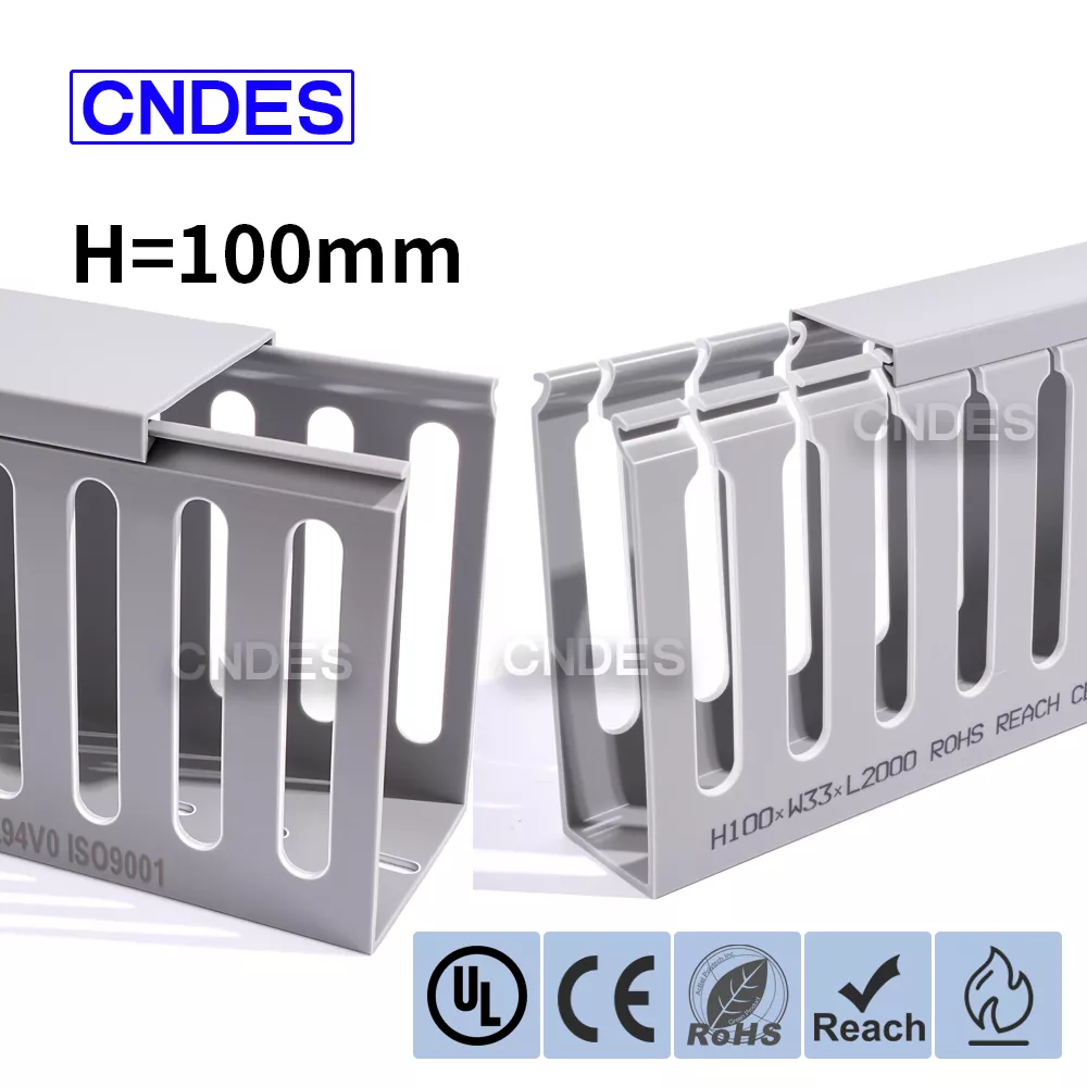 PVC ohišje z odprto režo višine 100 mm